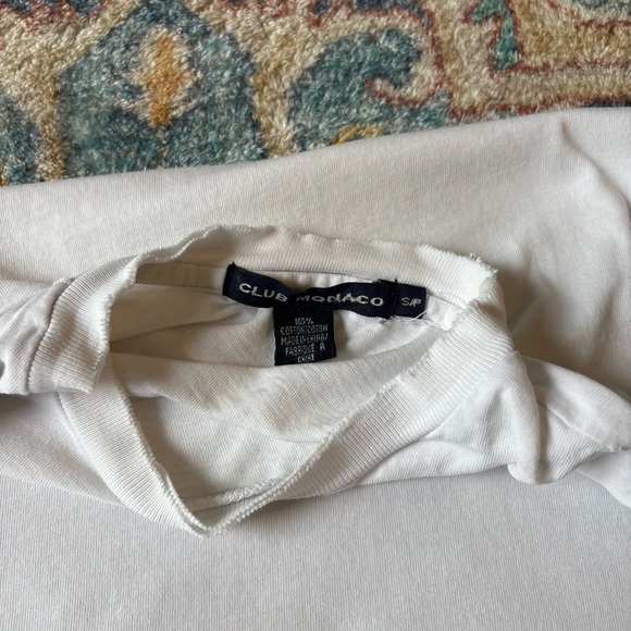 Vintage Club Monaco Logo T-shirt Small - Picture 5 of 6